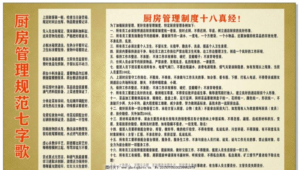 食堂廚房設(shè)計(jì)規(guī)范