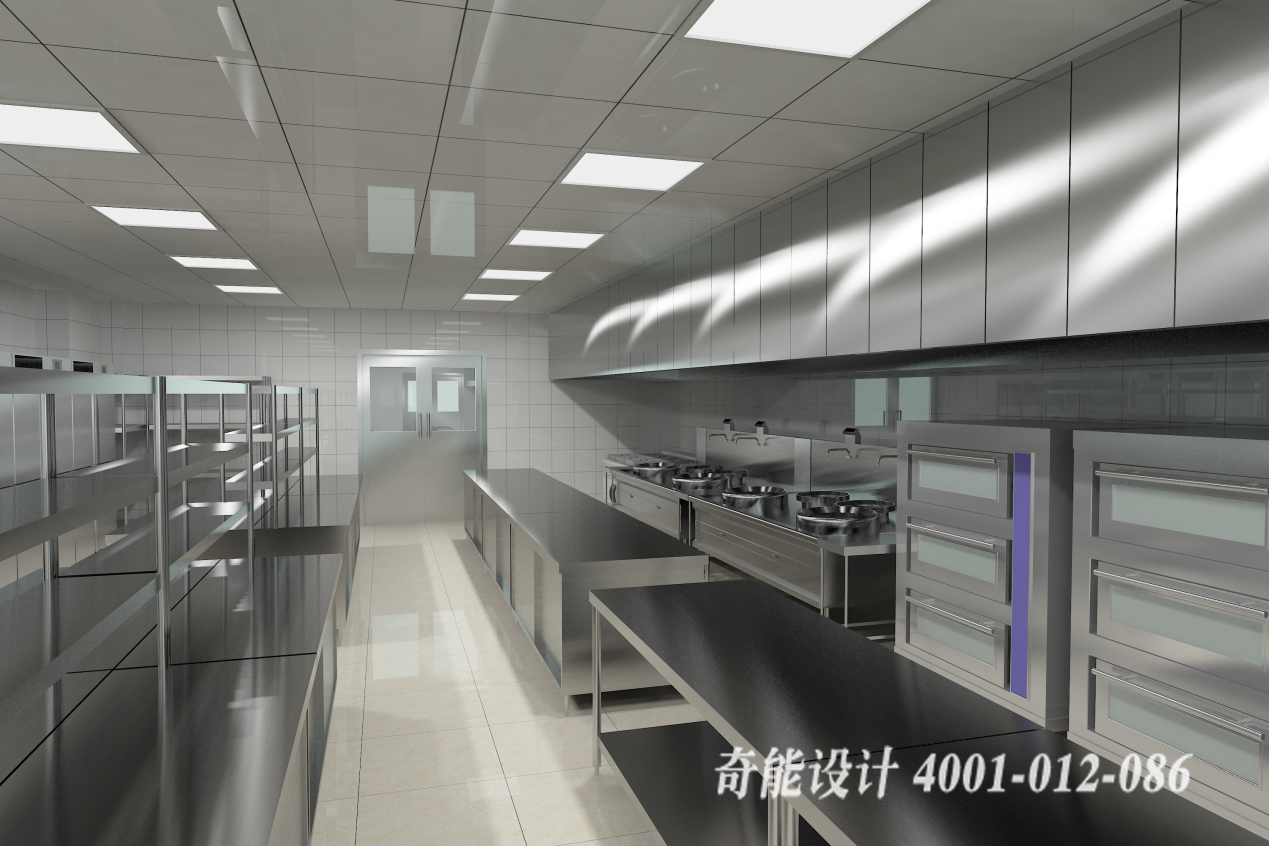 酒店3d廚房設(shè)計(jì)